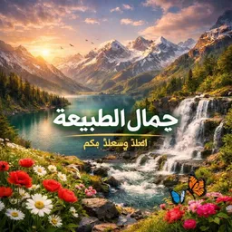 شعار جمال الطبيعة  Nature's Beauty