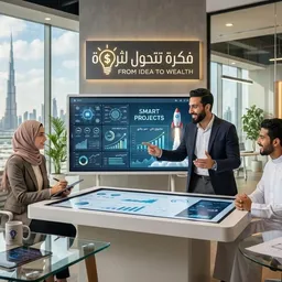 شعار فكرة تتحول لثروه