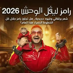 شعار رامز ليفل الوحش